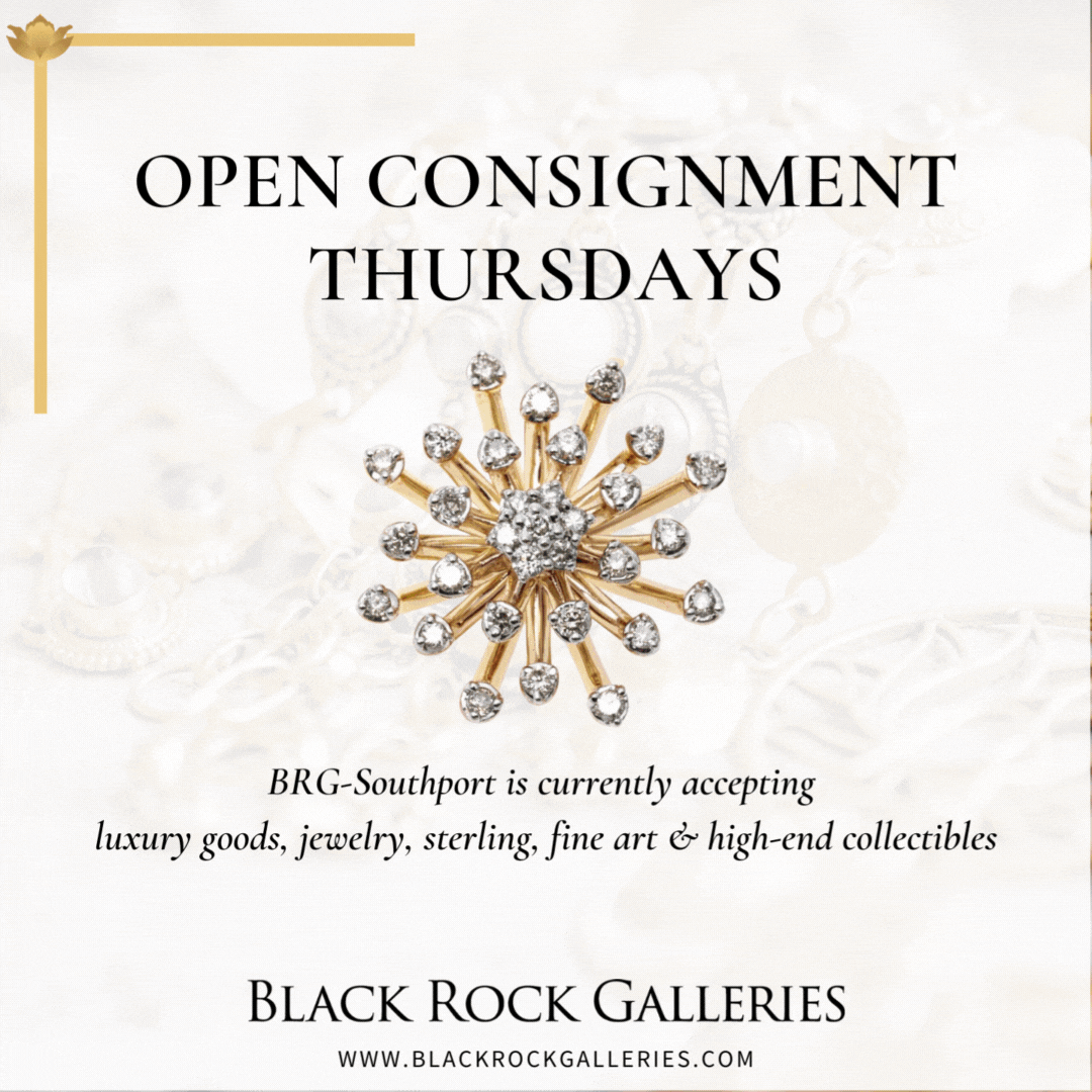BRG-Southport offers open consignment Thursdays from 10-2. Bring your luxury goods and collections to BRG Southport.